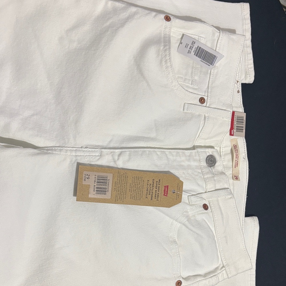 Levi's Women's White Jeans